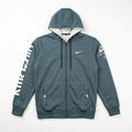 Nike Sherpa-Lined Full-Zip Athletic Hoodie - Medium