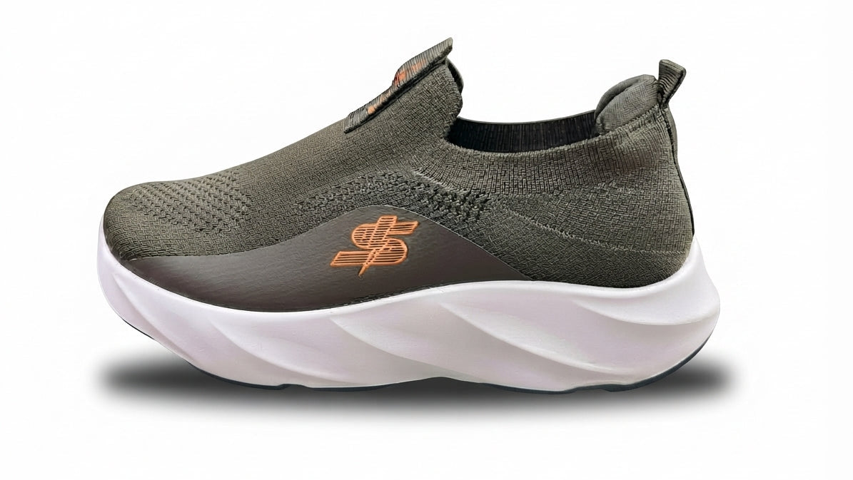 Lightweight Casual Slip-On Skechers – Stretch Knit Breathable Shoes with Sculpted Sole