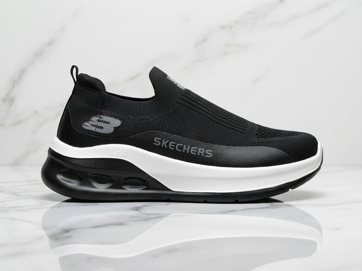 Skechers Men’s Ultra-Comfort Breathable Slip-On Walking Shoes