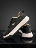 Flat Suede Leather Sneakers